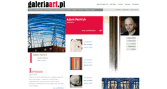 Desktop Screenshot of galeriaart.pl